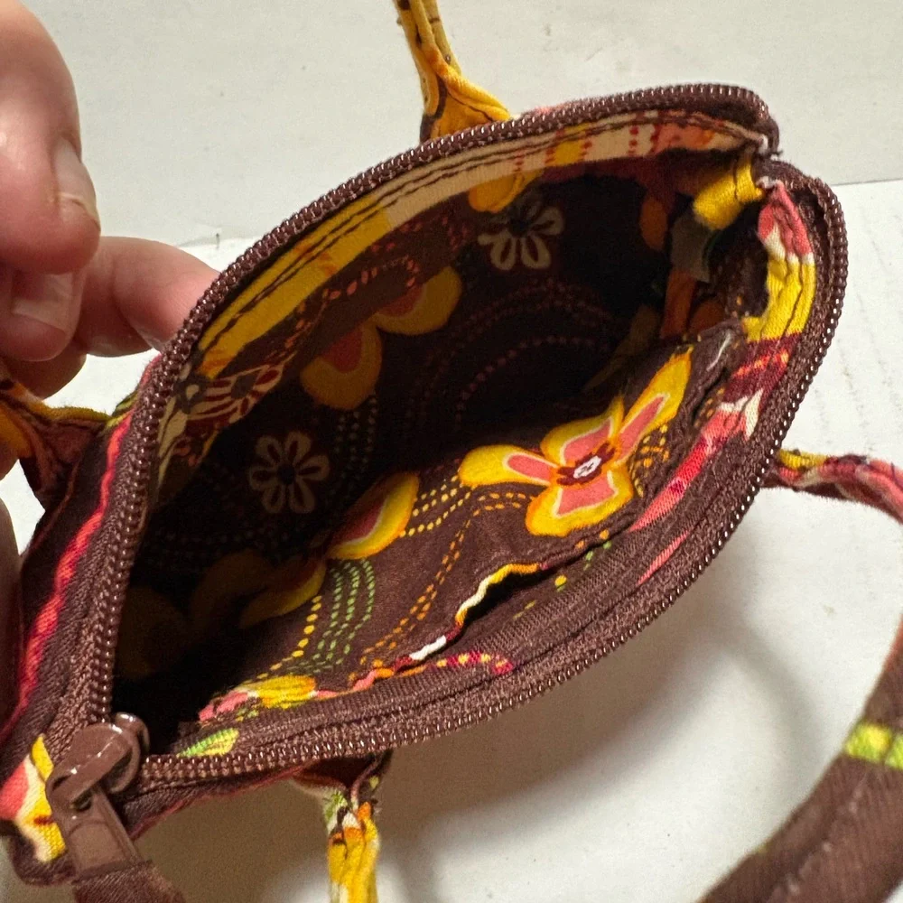Vera Bradley mini top handle bag in the 